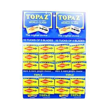 Topaz World Class Double Edge Statinless Steel Balde