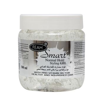 Feah Smart Normal Hold Styling Gel For Nourished & Healthy Hair 500Ml