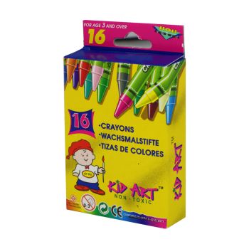 Crayon Set for Kids, 16pc