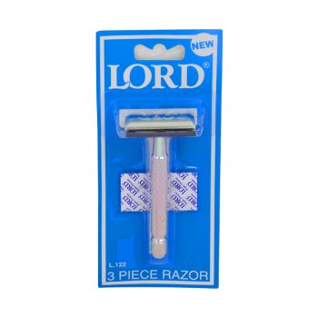 Lord's Safe & Long Handle 3 Piece Razor