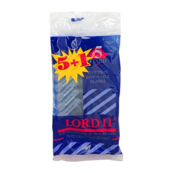 Lord II Sharp Edge Disposable Razors Offer Pack