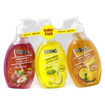 Cosmo Natural Extract Assorted Hand Wash Offer Pack
