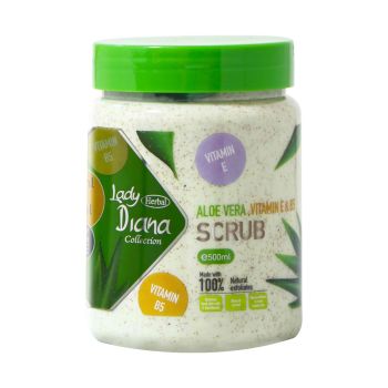 Lady Diana Herbal Collection Aloe Vera Scrub with Vitamin E & B5