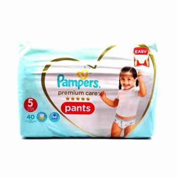 Pampers Premium Care Soft Baby Pants Size 5 12-18Kg
