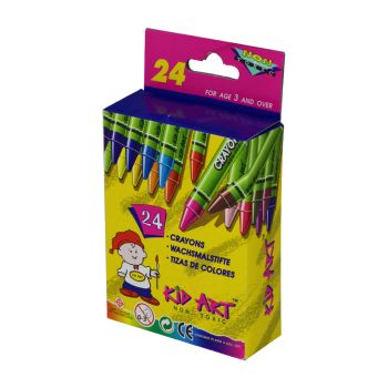 Crayon Set for Kids, 24pc