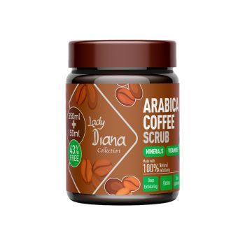 Lady Diana Natural Arabica Coffee Extracted Scrub