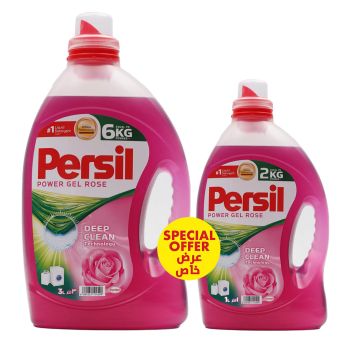 PERSIL LIQ GEL 3+1LTR ROSE