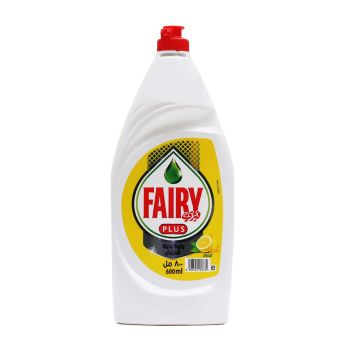 Fairy Plus Lemon Dishwashing Liquid Soap Offer Pack