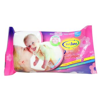 Baby Diana's Baby Wet Wipes Enriched with Olive Oil & Vitamin-E