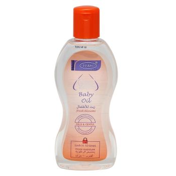 Feah Baby Oil with the Essence of Fresh Blossoms Mild & Gentle Care 200Ml