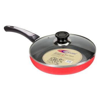 Kawashi 28cm Non-Stick Fry Pan | Lightweight Aluminum Design | Heat-Resistant Handle | Efficient Cooking with Minimal Oil Sleek, Stylish Kitchen Essential
