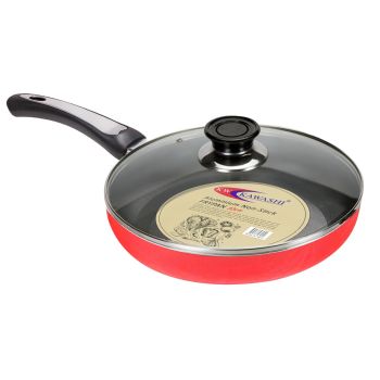 Kawashi 32cm Aluminum Fry Pan | Premium Non-Stick Surface | Sturdy Handle for Comfort & Safety | Multi-Stovetop Compatible | Perfect for Daily Cooking