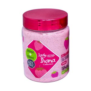 Lady Diana Herbal Collection Strawberry Enriched Scrub 500Ml