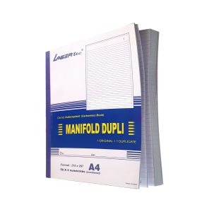 Lasertec A4 Straight Line Notebook